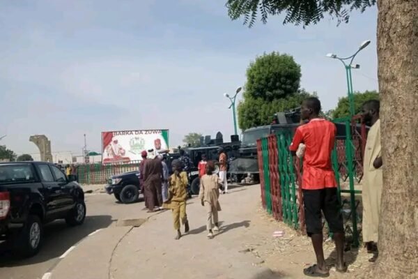 HAPPENING NOW: Security Tightens Around Kano Emir’s Palace