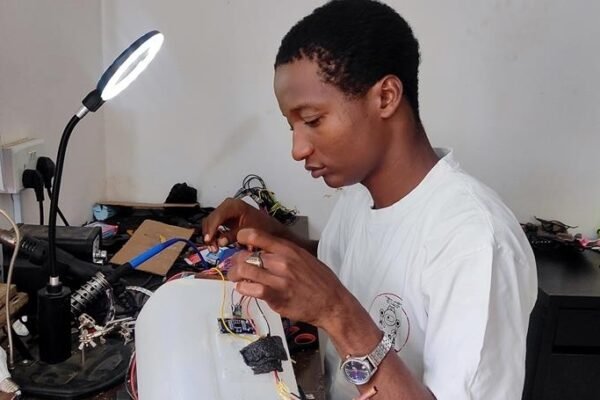BREAKTHROUGH: Nigerian Young Tech Enthusiast Develops Drone That Detects Agricultural Diseases