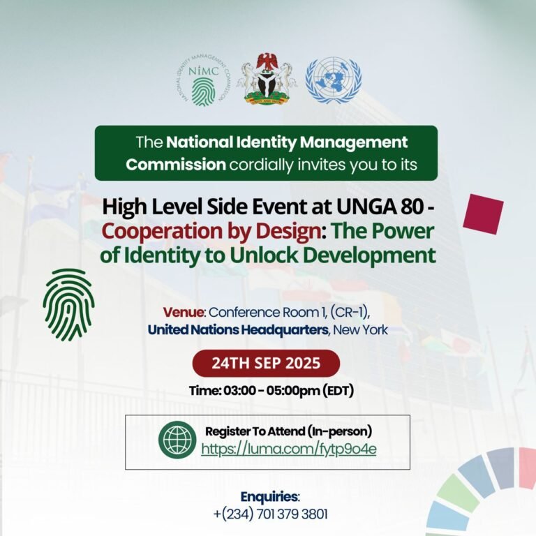 Nigeria partners with World Bank on digital identity at UNGA80