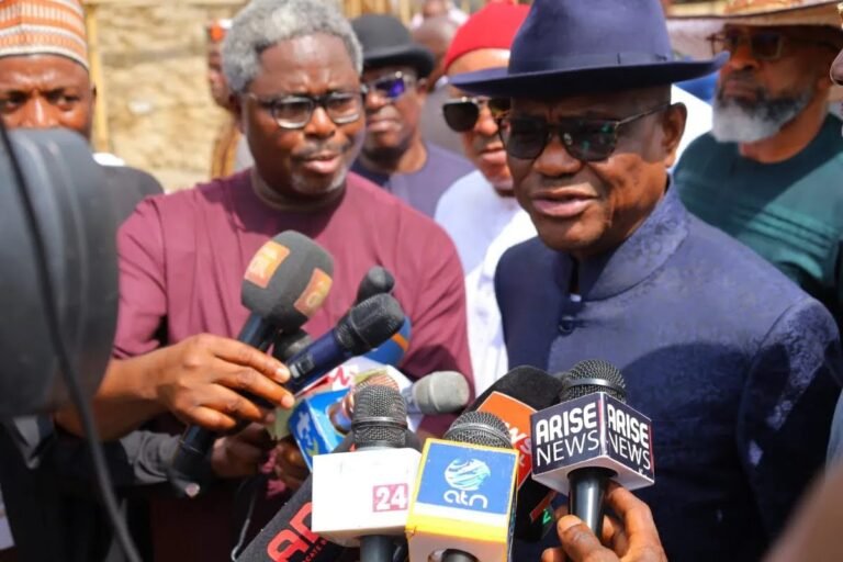 Minister Nyesom Wike launches Abuja road projects in Mabushi”