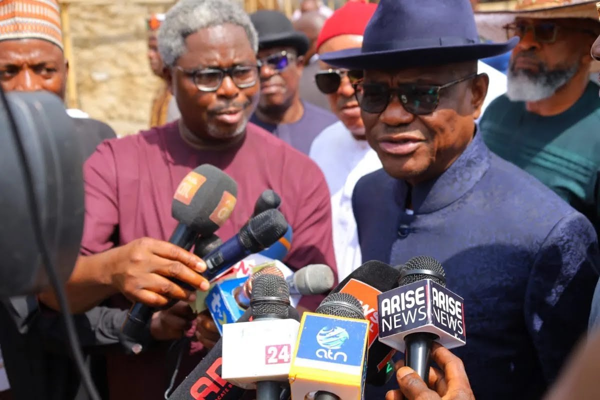 Minister Nyesom Wike launches Abuja road projects in Mabushi”