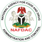 NAFDAC officials displaying banned pharmaceutical drugs at media briefing