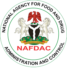 NAFDAC officials displaying banned pharmaceutical drugs at media briefing