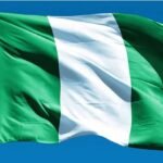 Nigerian flag flying high during Independence Day celebration