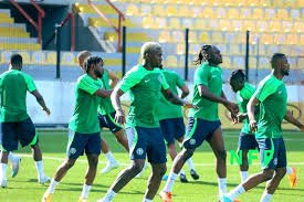 Super Eagles training session