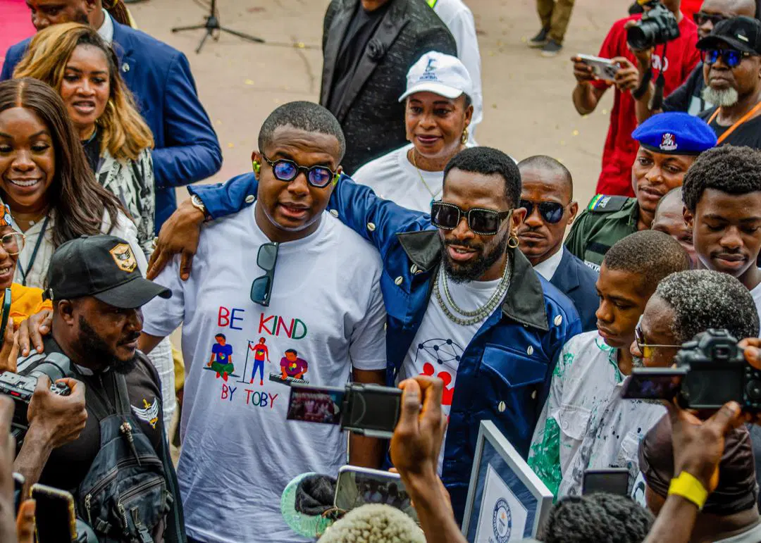 Tobechi Achionye speaks at Abuja fashion and inclusion campaign