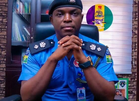 Police officers intercept petrol smugglers along Nigeria-Niger border highway