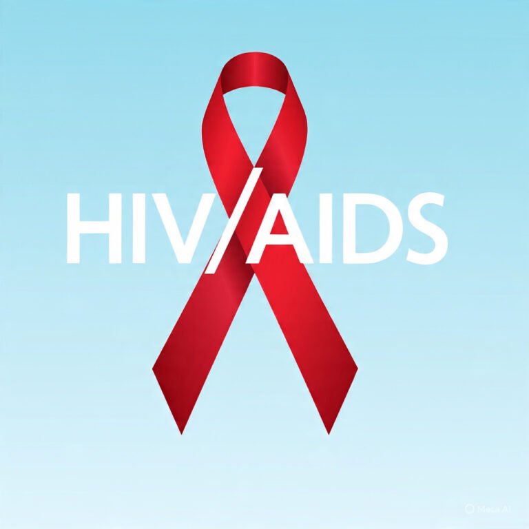 IHVN healthcare workers providing HIV testing services at a clinic in Nigeria