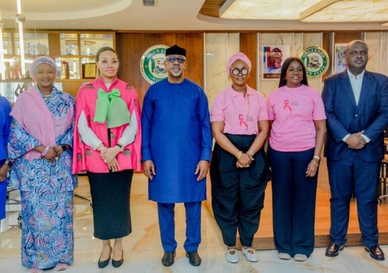 Governor Dapo Abiodun pledges budgetary support for cancer awareness in Ogun State.