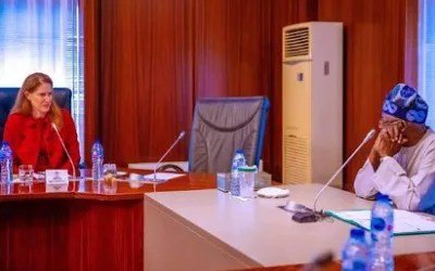 President Tinubu and Shell executives seal $2bn offshore gas deal in Abuja