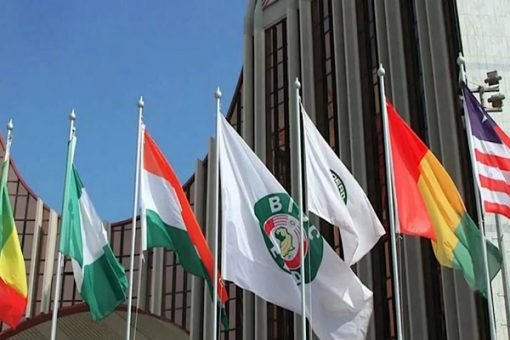 Government official speaking at ETLS sensitisation workshop