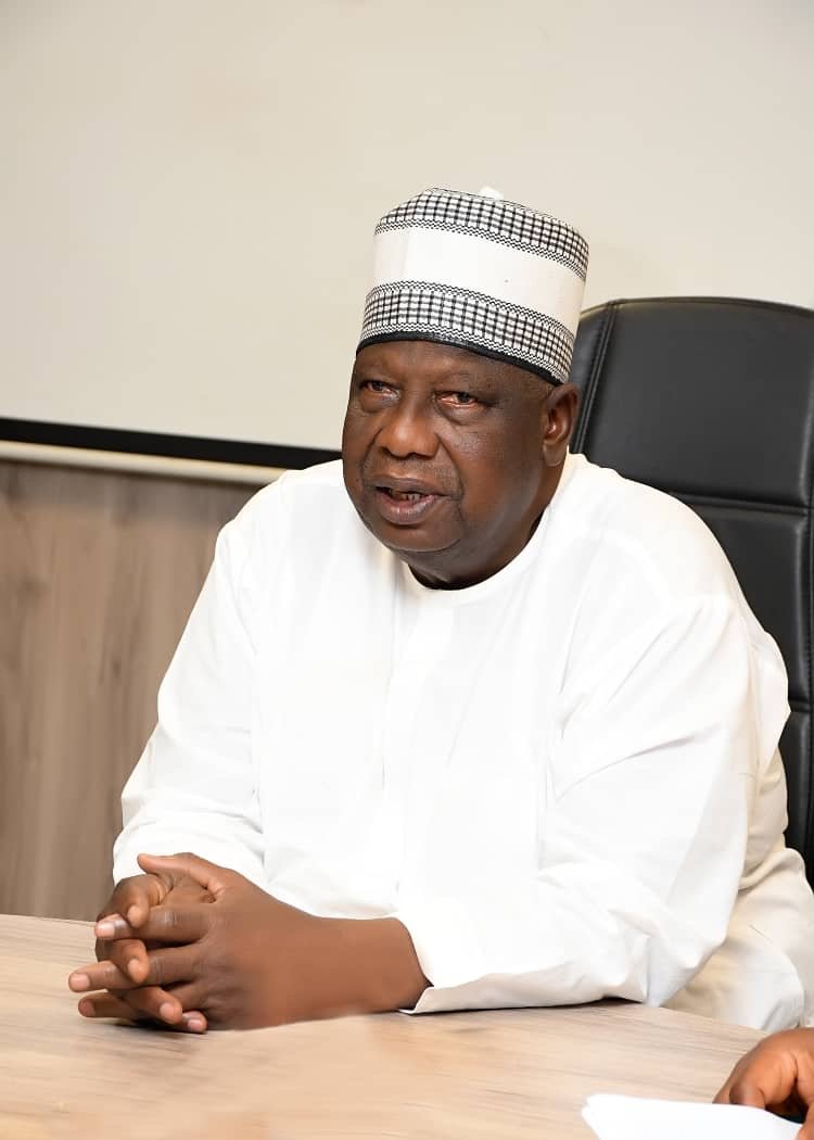 PSC Chairman Hashimu Argungu during plenary session in Abuja