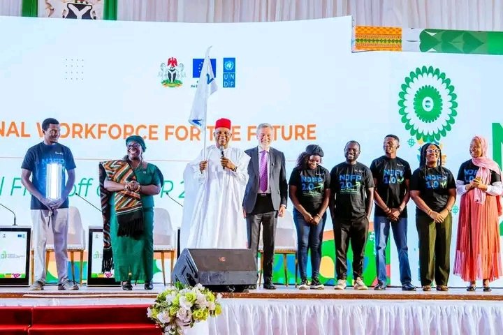 Vice President Kashim Shettima launching Nigeria Jubilee Fellows Programme 2.0 in Abuja