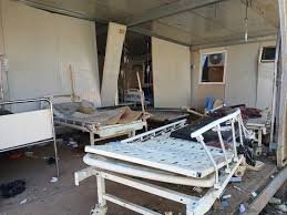 Damaged El-Fasher maternity hospital after RSF drone strike