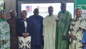 Minister Balarabe Abbas Lawal launching Galaxy Backbone 1Government Cloud