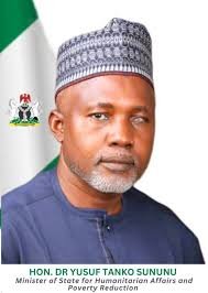 Minister of state humanitarian affairs Yusuf Sununu