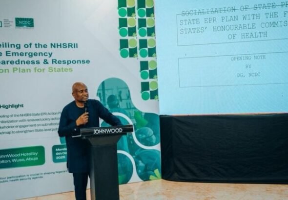 NCDC officials launch state emergency preparedness framework in Abuja