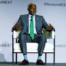 Nigeria’s Foreign Minister Yusuf Tuggar speaks at Reuters NEXT Summit