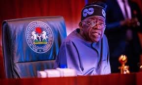 President Bola Tinubu addressing national policy matter