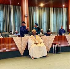 President Bola Tinubu swears in Professor Joash Amupitan as INEC Chairman at the Presidential Villa Abuja