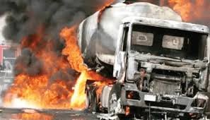 Scene of petrol tanker explosion in Essa community, Niger State