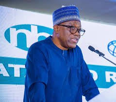 Statistician-General Adeyemi Adeniran speaking at World Statistics Day in Abuja