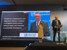 WHO delegates attend 3rd World Congress on Traditional Medicine in Rio