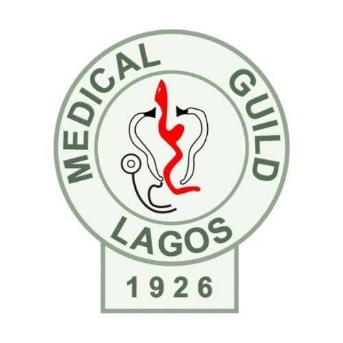 Lagos Medical Guild chairman addressing reporters on hospital no-bed crisis.