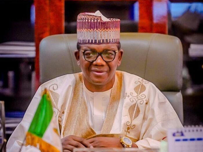 Nigeria’s Minister of State for Defence speaking at the 2025 Defence Intelligence Agency Annual Conference in Abuja.