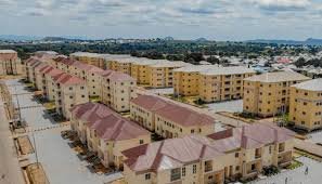 Aerial shot of a dense Lagos settlement illustrating the country’s widening housing gap.