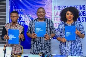 CAPPA presenting the 2025 Nigeria Tobacco Industry Interference Index in Lagos.