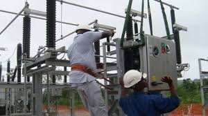 Electricity workers protesting safety concerns in Nigeria