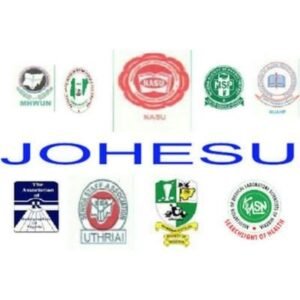 JOHESU officials addressing the media on planned strike