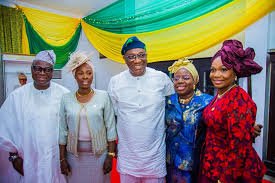 Newly appointed Nigerian Permanent Secretaries at a government ceremony