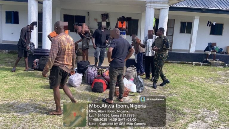 The Nigerian Navy rescues 10 crew members from a sinking vessel en route to Calabar, underscoring strengthened maritime safety and rapid emergency response capacity.