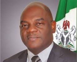 TETFund Executive Secretary Arc. Sonny Echono delivering a convocation lecture at Nile University.