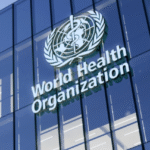 WHO and Bayer representatives reaffirming global health partnership on neglected diseases