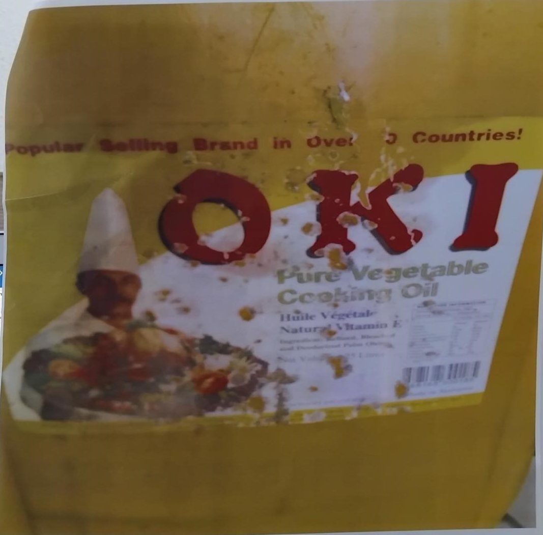 NAFDAC warning notice on unsafe cooking oils