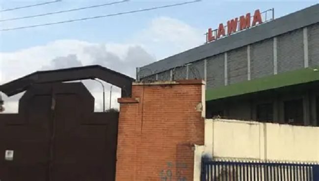 LAWMA waste trucks and compactors operating in Lagos streets