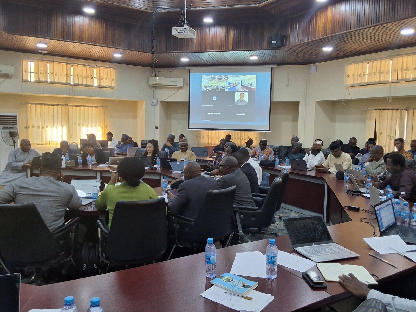 World Bank officials during SPESSE project review in Nigeria