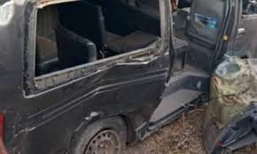 FRSC officials at scene of NUJ members’ road crash in Gombe