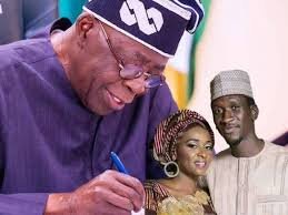 Maryam Sanda arriving in court during her murder trial in Abuja.