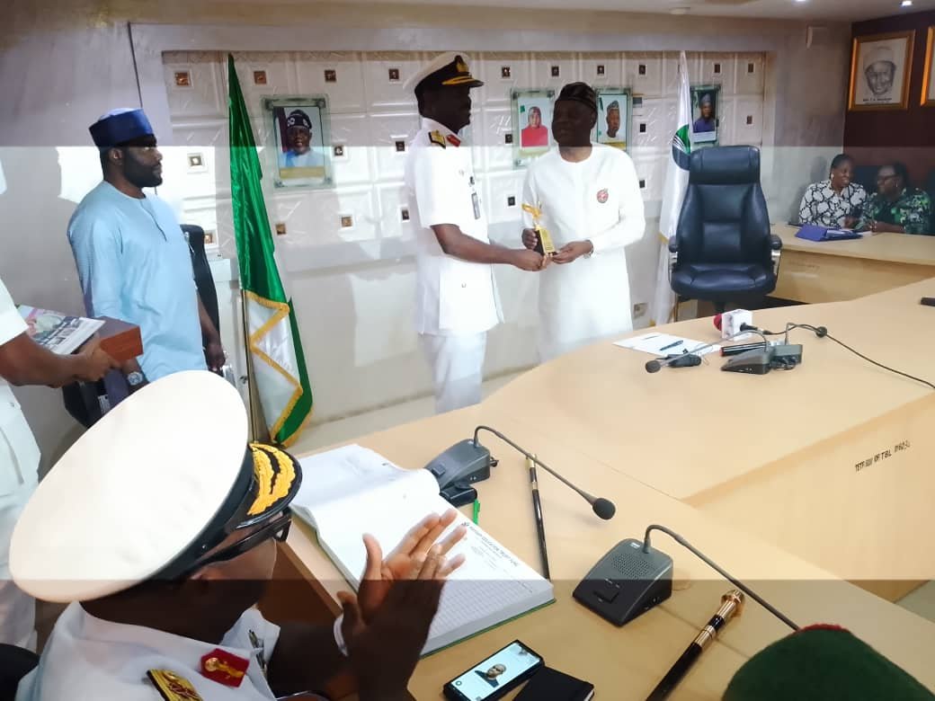 TETFund and Defence Research Bureau officials meeting in Abuja