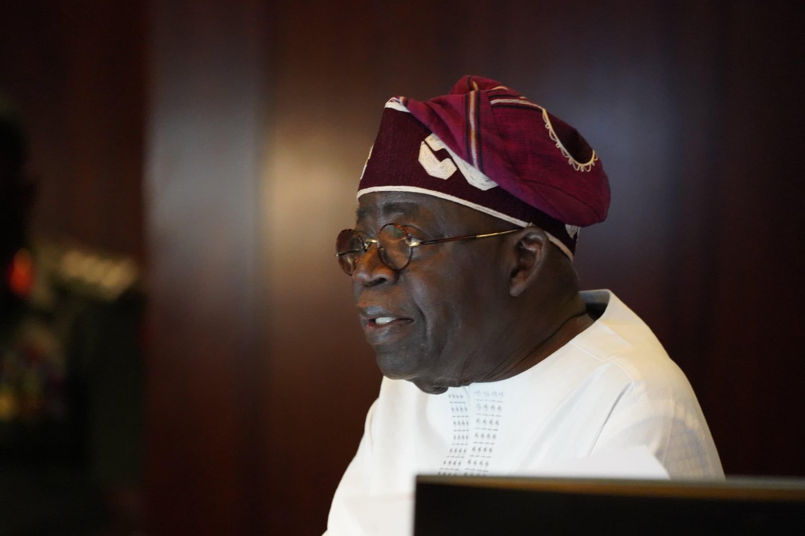 President Bola Tinubu speaking on Nigeria’s ₦100 trillion stock market milestone