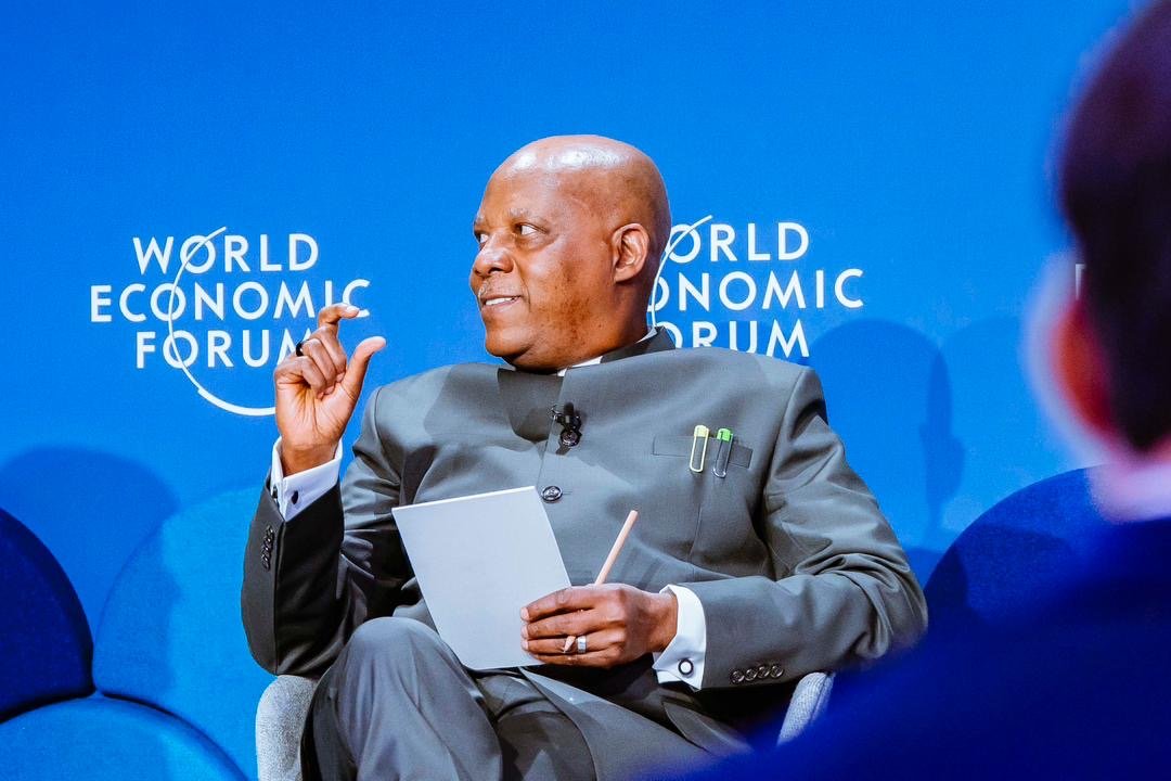 Vice President Kashim Shettima speaking at World Economic Forum
