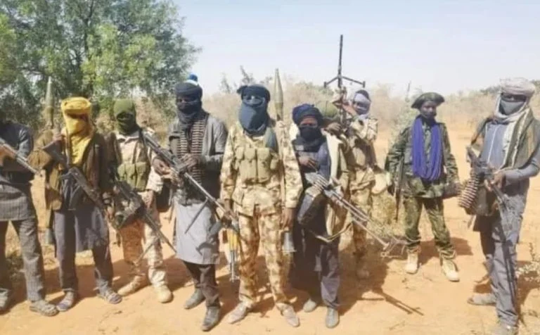 Kogi security forces during joint military operation against bandits