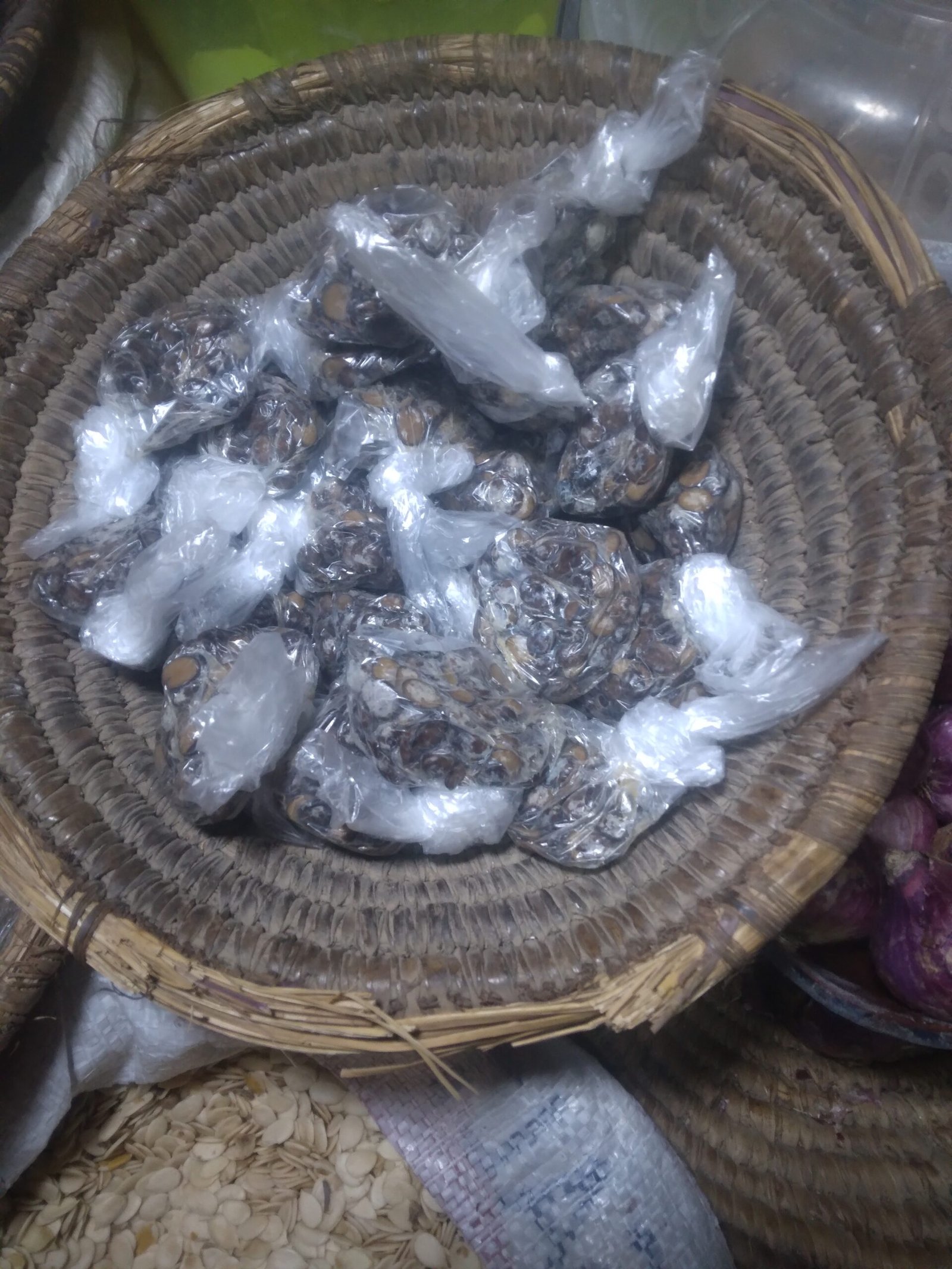 Fermented African locust beans used as traditional Nigerian seasoning with health benefits