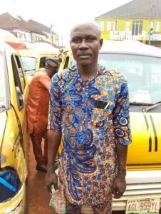 Mr. Babatunde Imoleayo, a commercial bus driver in Lagos