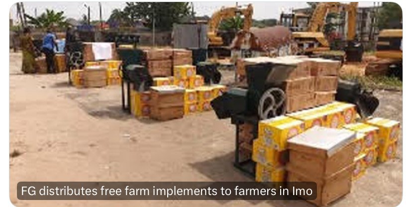 FG Arms Imo Farmers with Free Tools Boost Food - Africa Health Report
