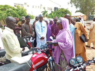 Kaduna SUBEB officials hand over buses and motorcycles for school monitoring